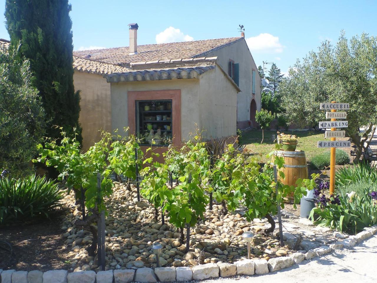 Le Mas De Gleyzes B&B De Charme Lédenon Exterior photo